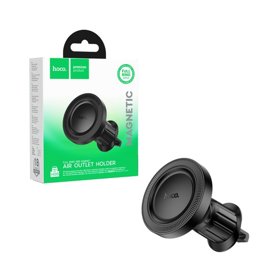 Suporte MNagnético para Telemóvel Hoco H56 para Saída de ar Preto